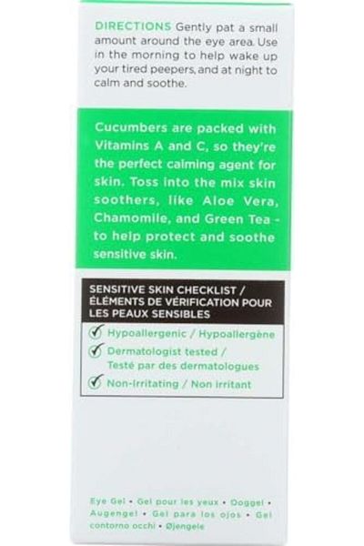 Yes To Yes to Cucumbers Soothing Eye Gel, Sensitive Skin - 30ml