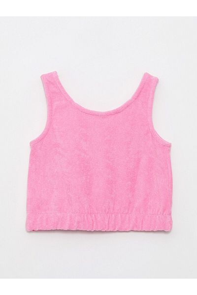 LC Waikiki Guler U Broderie Detaliată Atletă de Fată