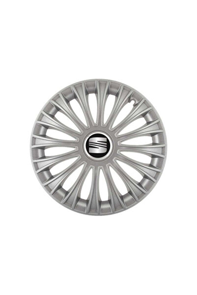 Autohelix MSA Set de 4 capace de jantă cromate Dino R15, pentru gama auto Seat