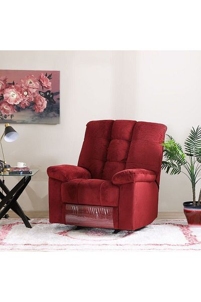 Danube Home أريكة سيمون V2 ذات المقعد الواحد ذات المقعد الواحد ذات الطول 94 × العرض 99 × الارتفاع 110 سم