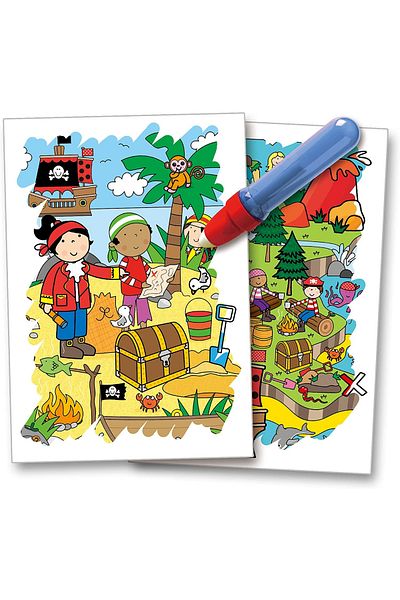 Galt Water Magic: Pirates Coloring Book