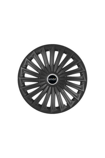 Autohelix MSA Set de 4 capace de jantă Joy R15 pentru gama de mașini Smart