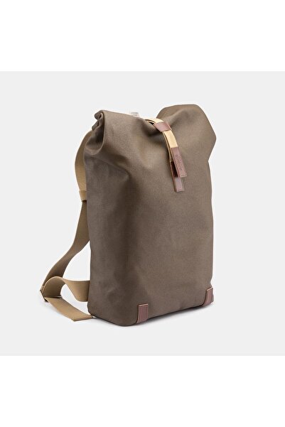 Brooks Pickwick Cotton Canvas Sırt Çantası Moss Kahverengi 26LT
