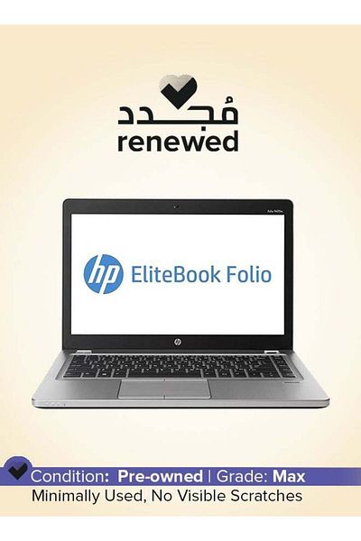 HP Pre-Owned Folio 9470m 14-inch Intel Core i7 3rd Gen 8 GB 128 GB Intel HD Graphics Black