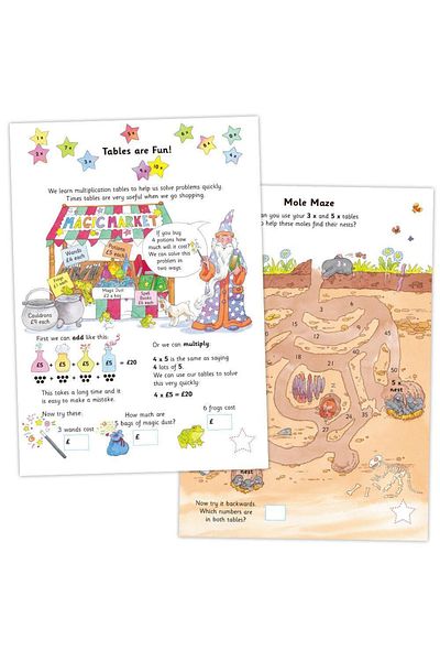 Galt Activity and sticker book - Multiplication table