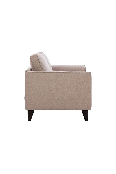 Danube Home Polo 2 Seater Fabric Sofa - Classic Beige L140xW86.5xH90cm