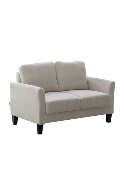Danube Home Gamorah 2 Seater Fabric Sofa - Beige L136xW85xH94cm