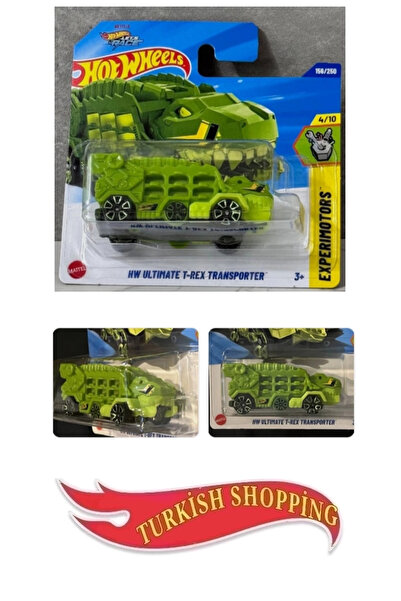 HOT WHEELS 1:64 Ölçek 2025 Case Hw Ultimate T-rex Transporter