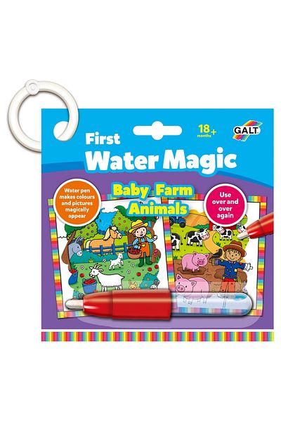 Galt Prima mea carticica Water Magic - Animalutele de la ferma