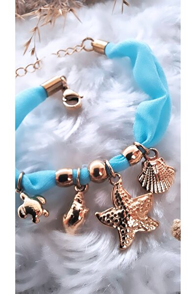 Serenity سوار فولاذي بتصميم شكل صيفي