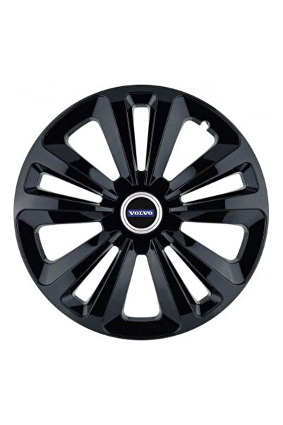 Autohelix MSA Set de 4 capace de roți Terra Black R15, pentru Volvo