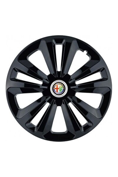 Autohelix MSA Set de 4 capace de roți Terra Black R16, pentru Alfa Romeo