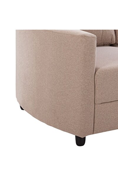 Danube Home Nottingham 3 Seater Fabric Sofa - Desert Sand L186xW85xH88cm