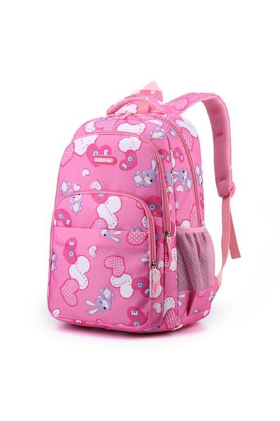 QGC School Backpack, 46x18x31cm, Pink