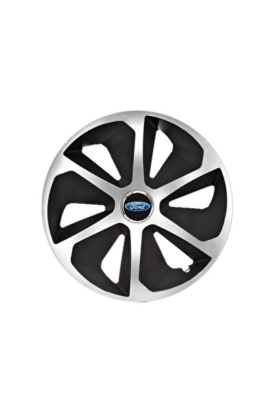 Autohelix MSA Set de 4 capace de jantă Roco Gri-Negru R14 pentru gama de mașini Ford