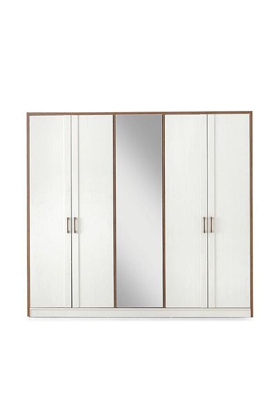 Danube Home Gordion 5 Door Wardrobe L243xW60xH220cm