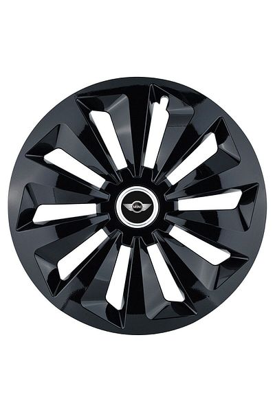 Autohelix MSA Set de 4 capace jante Fox negre R15 pentru gama de mașini Mini