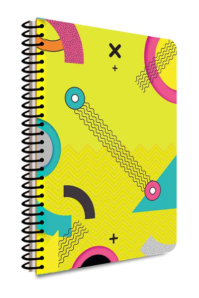 Faber Castell Pattern 120 Sheets A4 Lined Pp Cover Notebook