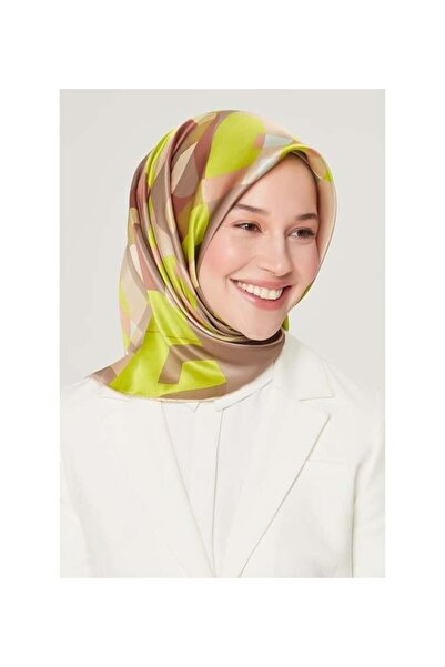 Armine Eșarfă de mătase Nostalgia - 8526-25 Twill de fistic