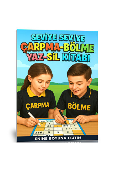 Enine Boyuna Eğitim كتاب الضرب والقسمة للمستوى لجميع الأعمار