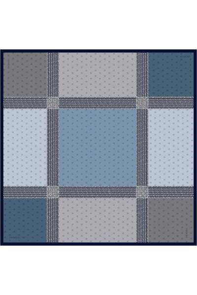 Armine Eșarfă de mătase Nostalgia - 8113-04 Indigo Twill