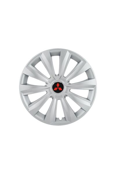 Autohelix MSA Set de 4 capace de jantă Delta R15 pentru gama auto Mitsubishi