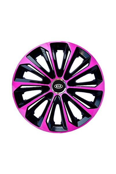 Autohelix MSA Set de 4 capace de jantă roz R16 extra rezistente pentru gama d...