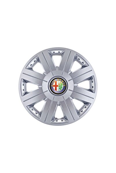 Autohelix MSA Set de 4 capace cromate Cosmos R16 pentru gama de mașini Alfa R...