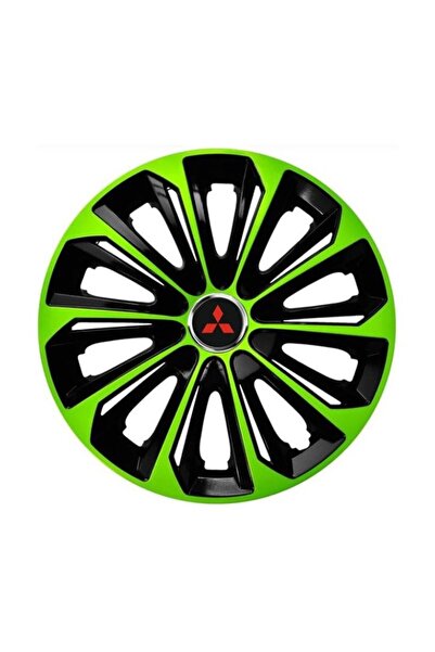 Autohelix MSA Set de 4 capace de jantă R14 verzi extra rezistente pentru gama...