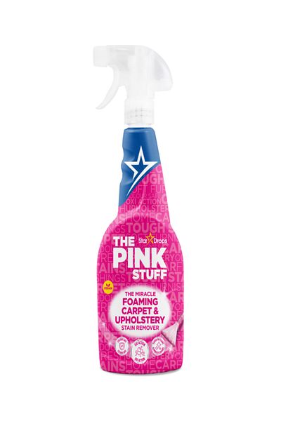 THE PINK STUFF Foam spray stain remover for carpets and upholstery