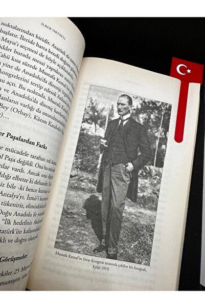 ACAR CRAFT Book Mark with Turkish Flag
