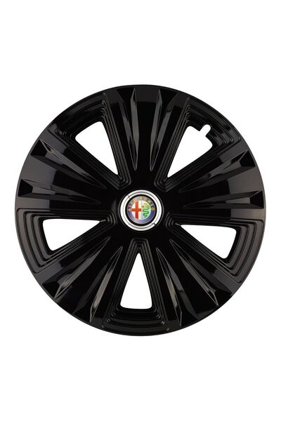 Autohelix MSA Set de 4 capace de jantă Glory negre R16 pentru gama de mașini ...