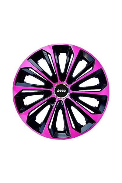 Autohelix MSA Set de 4 capace de jantă roz R16 extra rezistente pentru gama d...