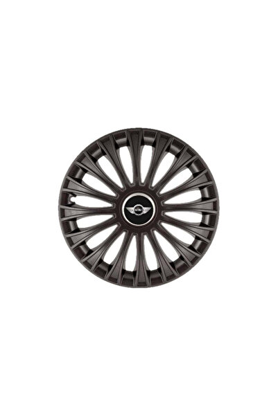 Autohelix MSA Set de 4 capace de jantă R15, culoare Dino Black, pentru gama de mașini Minicooper
