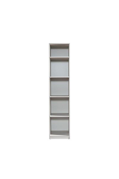 Danube Home Infinity 1-Door Wardrobe with Shelves - Light Taupe L50xW59xH230cm