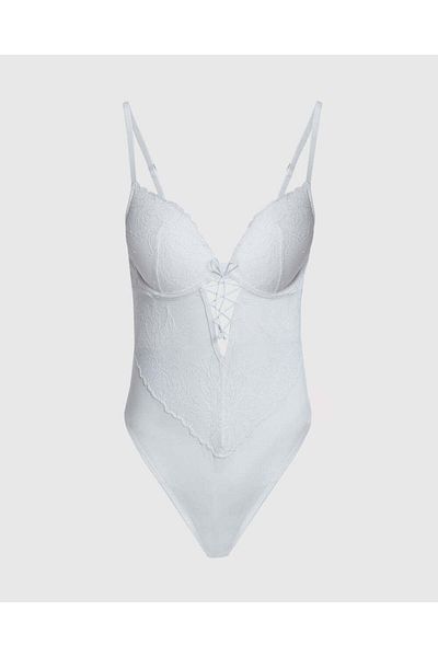 La senza Lightly Lined Lace Bodysuit