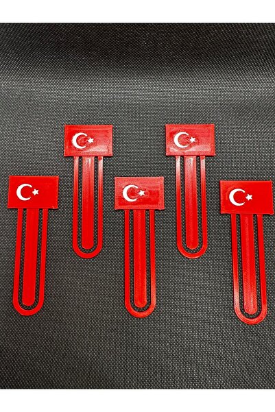 ACAR CRAFT Book Mark with Turkish Flag