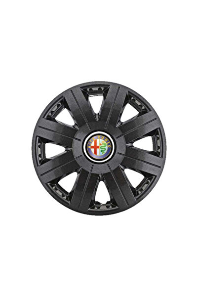 Autohelix MSA Set de 4 capace de jantă Cosmos Black R15, pentru gama de mașin...