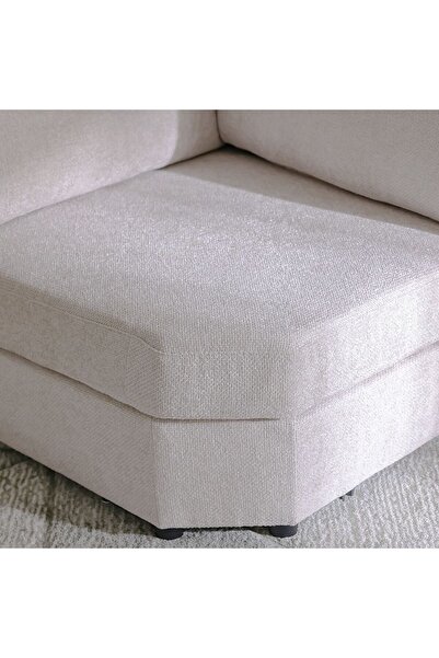 Danube Home Odum Corner Wedge - Grey/White L115xW115xH90cm