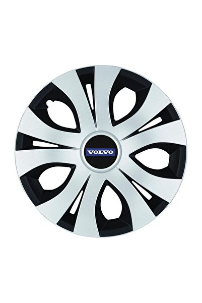 Autohelix MSA Set de 4 capace roți superioare gri-negre R15, compatibile cu V...