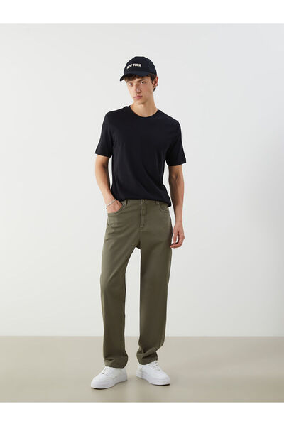 LC Waikiki Nevavm Slim Fit Gabardine Men's Trousers with a Difference