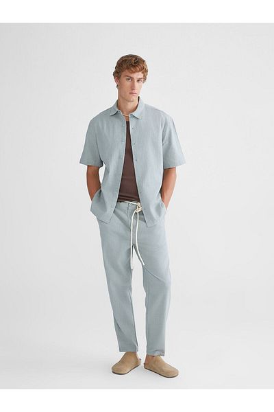 LC Waikiki Pantaloni pentru bărbați, cu aspect standard, cu aspect de in