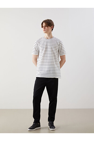 LC Waikiki بنطلون رجالي من Peak New Season بقصة ضيقة من قماش الدبل