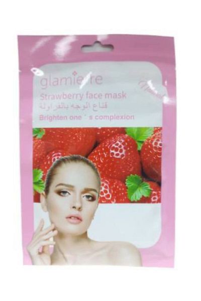 GLAMİERRE Glamour Strawberry Face Mask