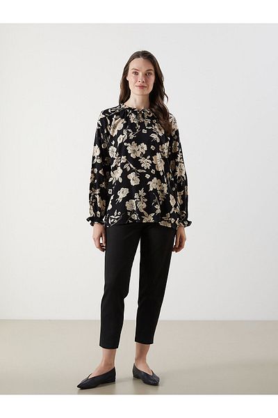 LC Waikiki Pantaloni de damă cu tăietură morcov cu talie elastică