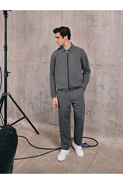 LC Waikiki Ανδρικό πλισέ παντελόνι New Season Standard Fit - S5L725Z8