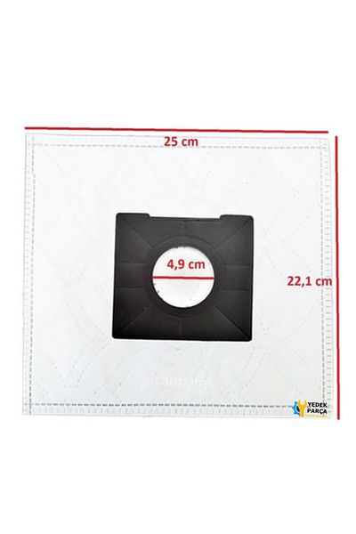 Ozba Ticaret Bluhouse Bluehouse Compatible Bh 020Kd Digital Vacuum Cleaner Dust Bag 10 Pieces