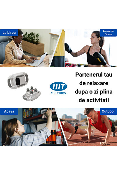 METATRON mT Electric vibrating massager, percussion pistol type, 4 modes, 12 speeds, 3200 RPM