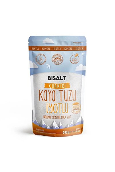 Bisalt İyotlu Çankiri Kaya Tuzu 500 Gr