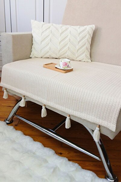 ARVA Home Home Tekli Koltuk Örtüsü Püsküllü 75 X 90
